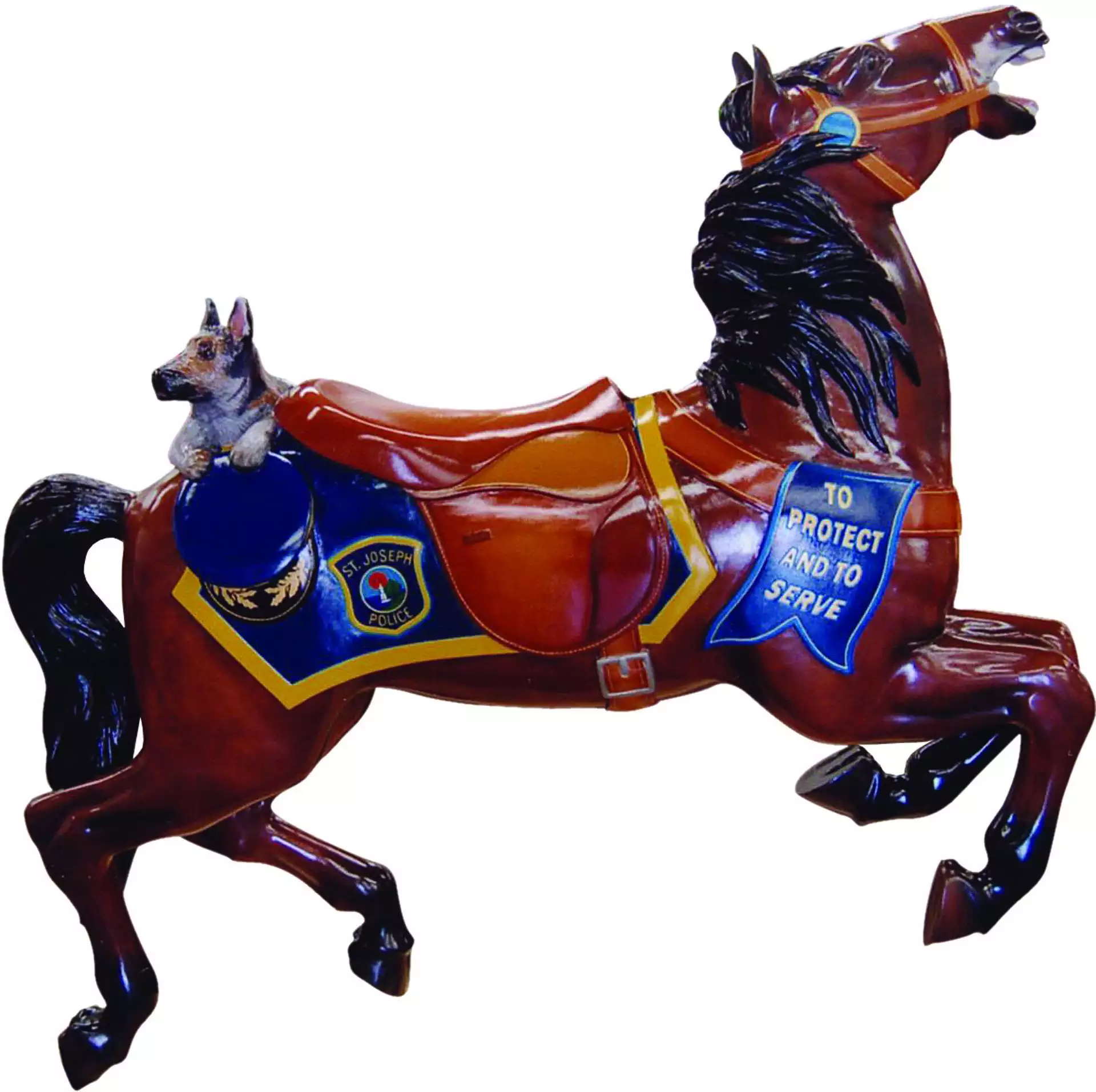 Integrity the St. Joseph Police Department Horse