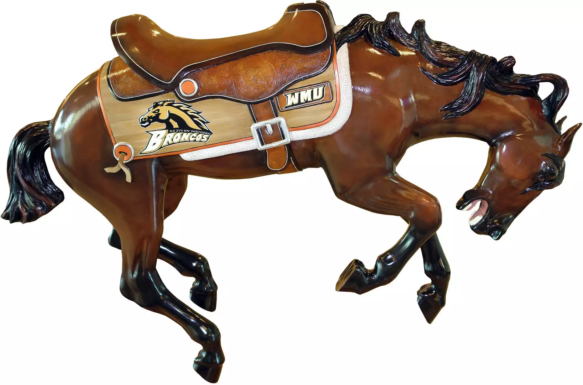 Buster the Western Michigan University Bronco Horse