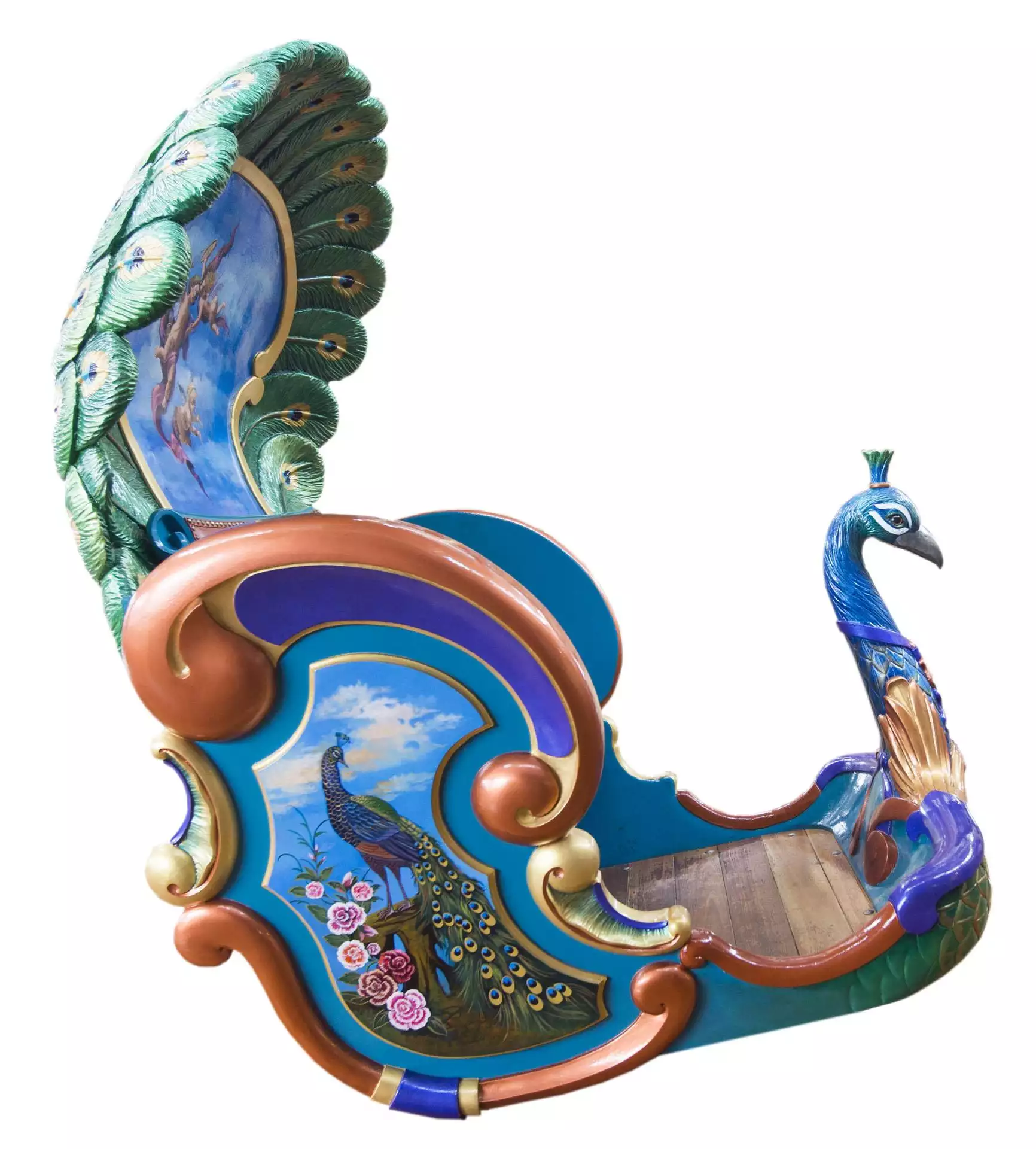 Octavia the Peacock Chariot