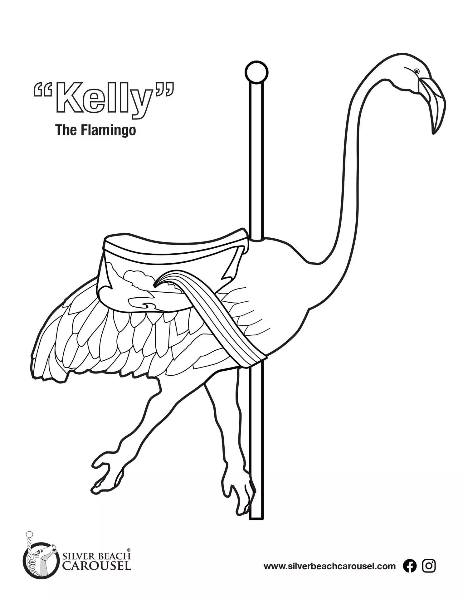 Kelly the Flamingo