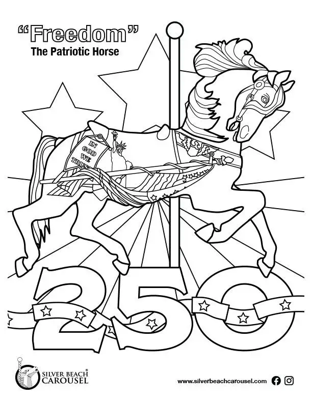 Freedom Coloring Sheet
