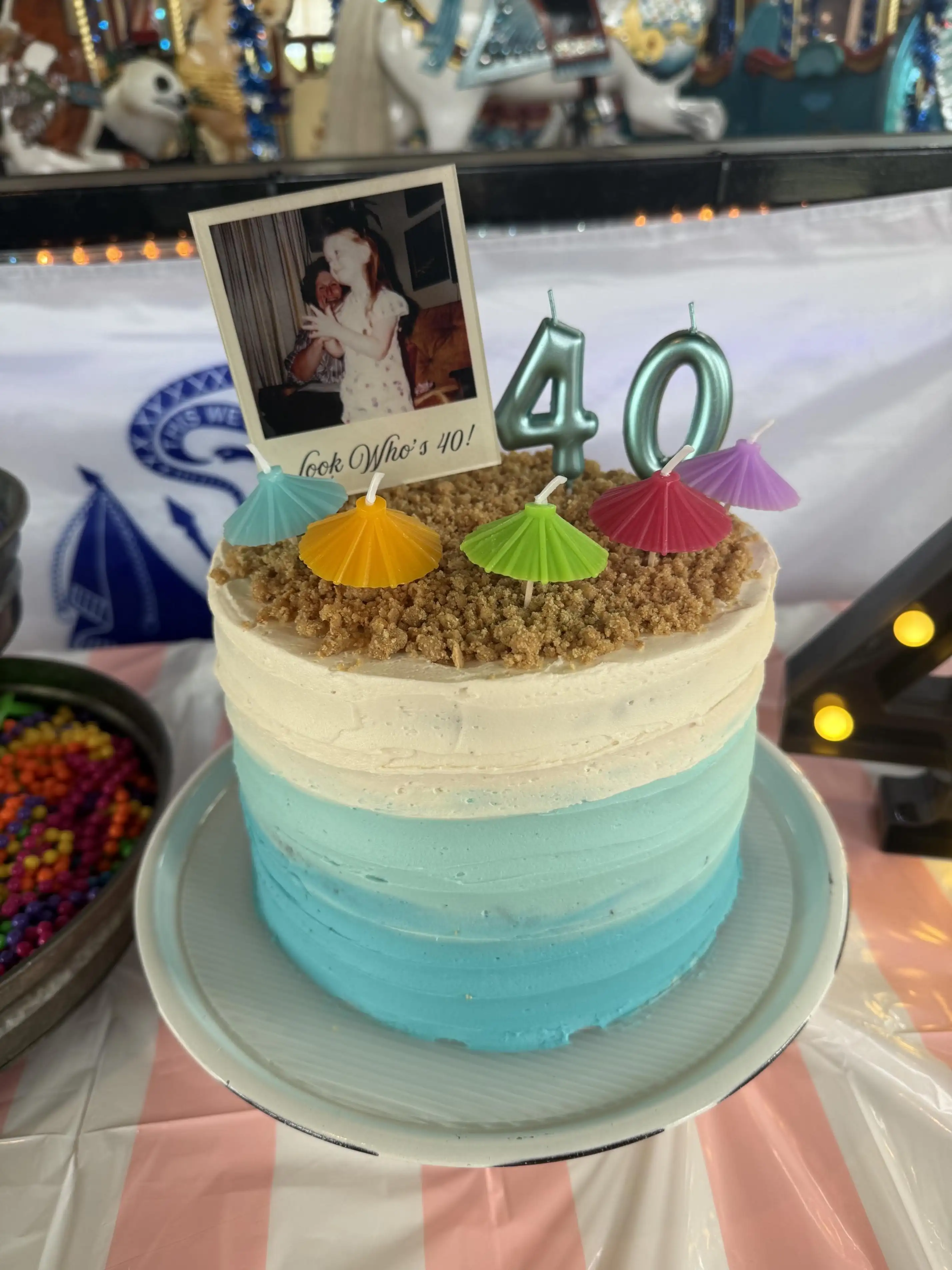 Birthday Cake "Look Who's 40"